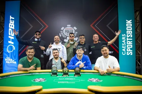 Sebastian Fonseca lidera mesa final do High Roller da WSOP Brazil