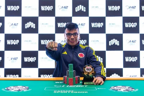 Sebastian Fonseca vira sobre Ramon Pessoa e vence High Roller da WSOP Brazil