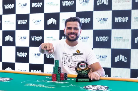 Welker Johnny evita virada e vence Monster Stack Mystery KO da WSOP Brazil