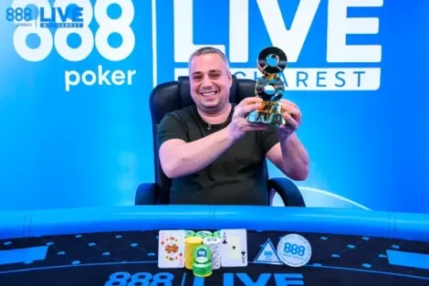 Razvan Morar é campeão do Main Event do 888poker LIVE Bucareste