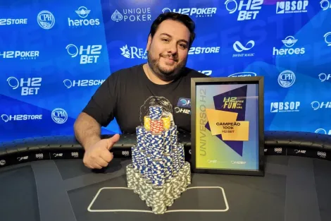 Rafael D’Auria ganha o 100K H2Bet do H2 Fun Festival