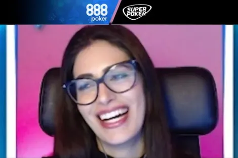 Vivian Saliba recebe river milagroso com JJ, mas sofre com "carma" no 888poker