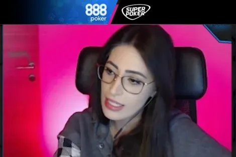 Vivian Saliba leva call bizarro em vitória no Blast-Off do 888poker