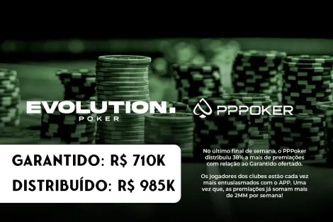 Liga Evolution raspou nos sete dígitos em premiações no fim de semana; veja números