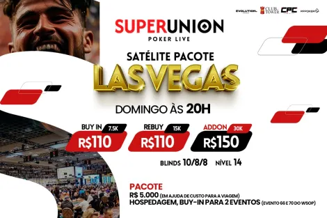 Liga Evolution tem pacote para Las Vegas e R$ 500 mil no fim de semana