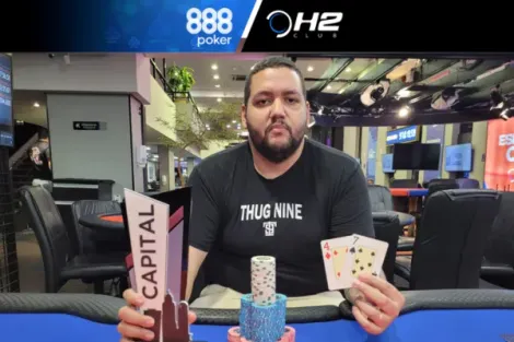 Everton Menezes vence o Capital Poker Fest do H2 Club São Paulo