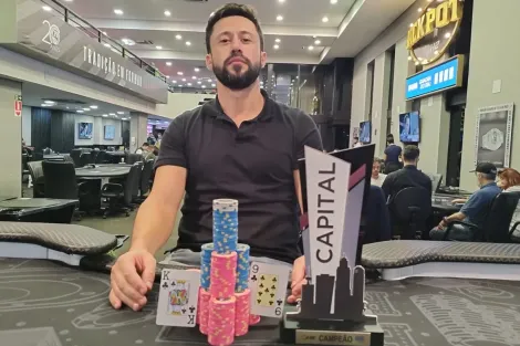 Renato Bitcoin ganha o Capital Poker Fest do H2 Club São Paulo