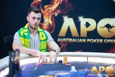 Higor Seibel é vice no Main Event do Australian Poker Open e leva forra da carreira