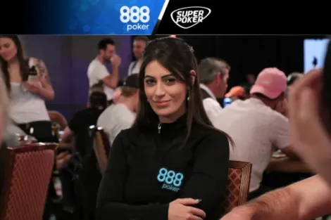 Vivian Saliba é campeã do PKO Rumble US$ 109 do 888poker