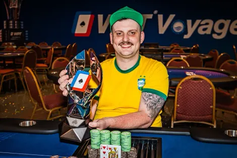 Gregory Wonsttret é campeão do WPT Prime Voyage e faz a festa brasileira