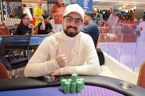 Heads-up é paralisado, e Daniel Oliveira buscará título no WPT Voyage