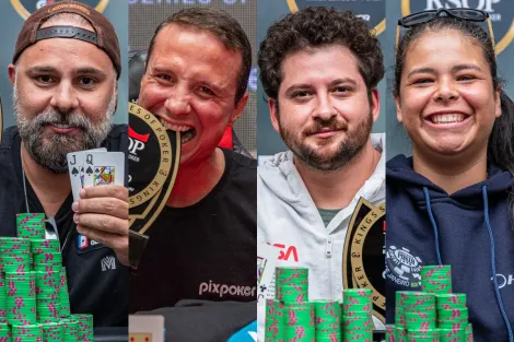 Terceiro dia de KSOP GGPoker Fortaleza consagra sete campeões