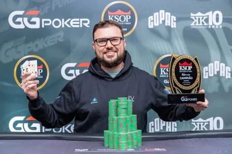 KSOP GGPoker Fortaleza: Luiz Filipe Andrade vence o Freezeout; veja os campeões do sábado