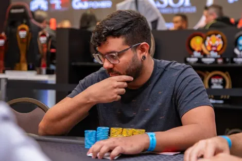 Mario Tony puxa fila ao Dia 3 do Main Event do KSOP GGPoker Fortaleza