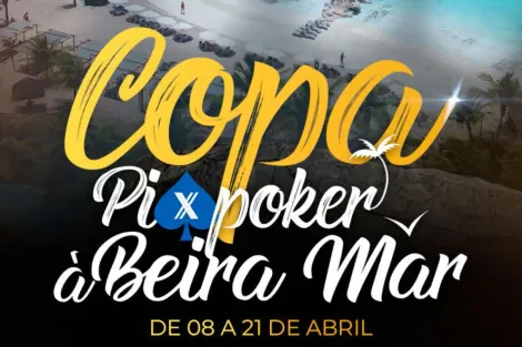 Copa PixPoker à Beira-Mar tem início nesta segunda com ranking valioso