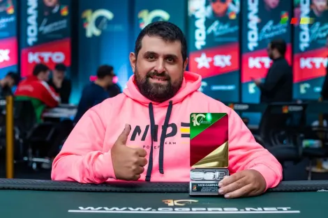 Douglas Jacobs fatura o High Roller Finale do CGP Gramado: "Me inspira"