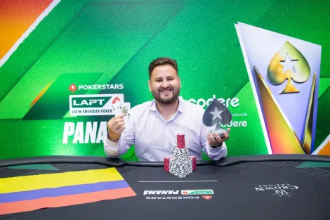 Estreando no LAPT, Juan Andres crava Dealers Choice NLH/PLO no Panamá