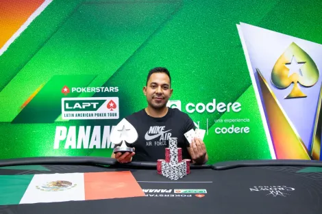 Jonathan Solis conquista Win The Button Turbo KO do LAPT Panamá: "Muita emoção!"