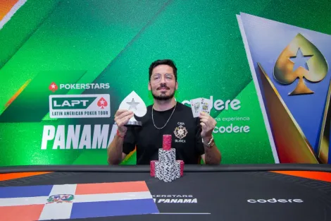 Ignacio Moron vence Pedro Madeira no HU e leva High Roller Single Day do LAPT Panamá