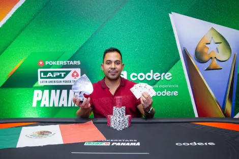 Jonathan Solis crava PLO Dealers Choice 4/5 Cartas e é bicampeão no LAPT Panamá