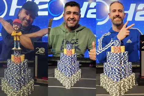 Marcos Assis, Reginaldo Oliveira e Leo Raja vencem na quarta-feira do CPH