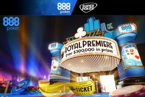 Royal Premiere é nova série de freerolls do 888poker com US$ 300 mil garantidos