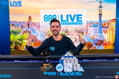 Josep Valls é campeão do Main Event do 888poker LIVE Barcelona