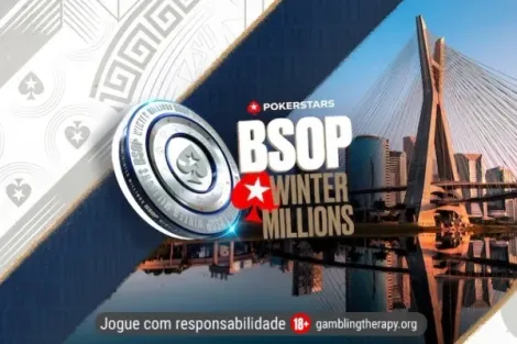 Domingo de satélites do BSOP: início do Winter Millions e última chance para Natal