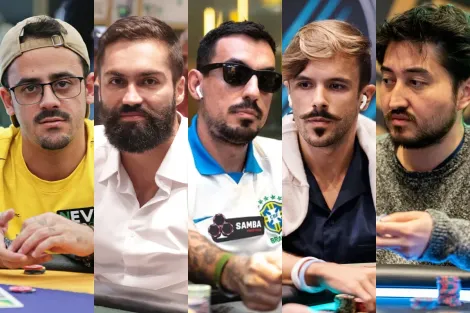 Quinteto brasileiro passa ao Dia 3 do Main Event-High do SCOOP