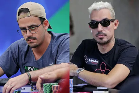 Iago Savino e Peter Patrício estão na mesa final do Main Event-High do SCOOP