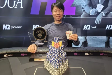 Norson Saho vence o High Roller 100K do H2 Club São Paulo