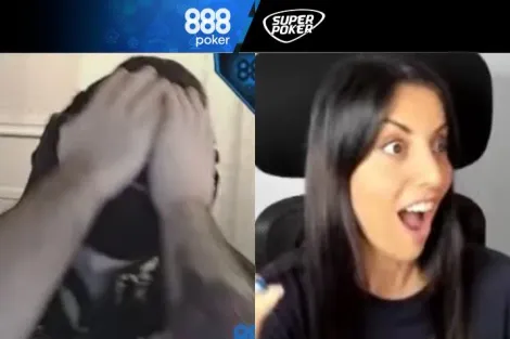 Nuts no flop termina em broca cruel para novo embaixador 888poker; assista