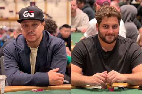 Felipe Mojave e João Simão vão ao Dia 2 do Evento #4 da WSOP