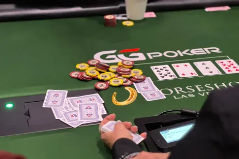 Board complicado e overbet gigante: veja spot cruel na WSOP