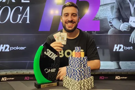 Marcos Reis é campeão do 30K Garantidos do H2 Club São Paulo