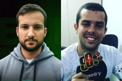 Felipe Carbonera e Douglas Rodrigues vão ao pódio do Sunday Million