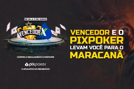 Pixpoker e Vencedor levam você para o Maracanã em promoção; veja detalhes