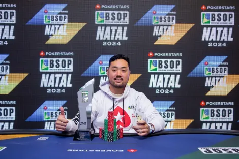 Bruno Seige vira heads-up contra russo e vence High Rollers do BSOP Natal