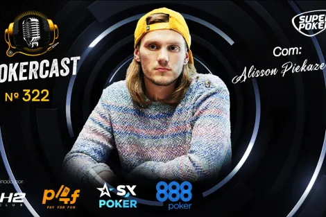 Alisson Piekazewicz é o convidado do 322º episódio do Pokercast