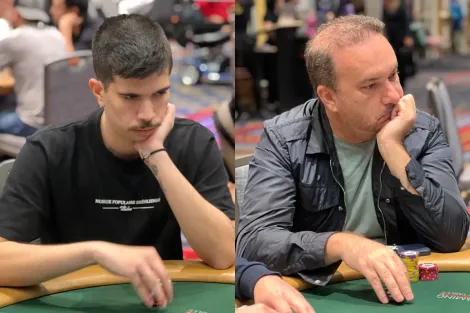 Bernardo Tavares e Marcelo Costa avançam ao Dia 2 do Evento #18 da WSOP