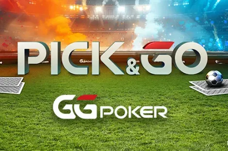 GGPoker anuncia Pick & Go, torneios que misturam futebol e poker; entenda