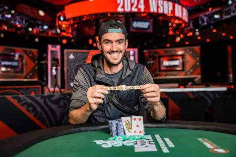 Thibault Perissat ganha buy-in de aniversário e fatura Evento #14 da WSOP