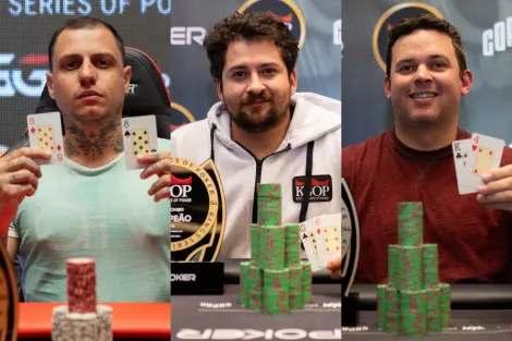 Felipe Bassan crava Warm Up e forra entre campeões no KSOP GGPoker SP