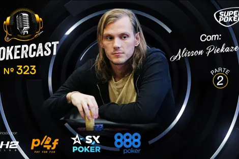 Alisson Piekazewicz retorna ao Pokercast no episódio 323