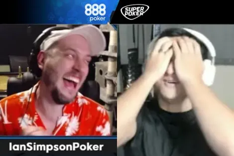 Léo Jokura revela a própria mão e sofre contra colega do 888poker Team; assista