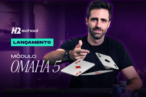 H2 School lança módulo gratuito de Omaha 5 Cartas com Ivan Santana