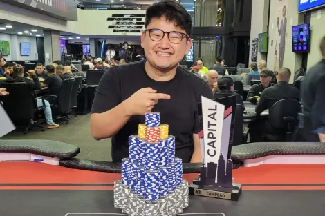 Ricardo Takaki crava o Capital Poker Fest 30K do H2 Club São Paulo