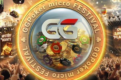 GGPoker microFestival terá US$ 10 milhões garantidos em buy-ins acessíveis