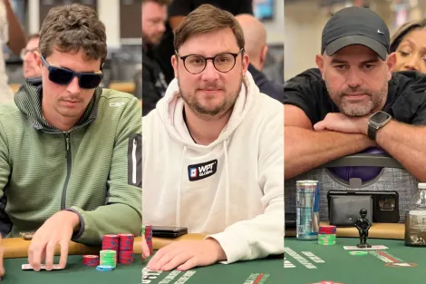 Bruno Volkmann, Pedro Madeira e Wagner Ripper vão ao Dia 3 do Evento #52 da WSOP