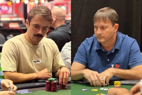 Yuri Martins e Leandro Ruy avançam ao Dia 2 do Evento #61 da WSOP